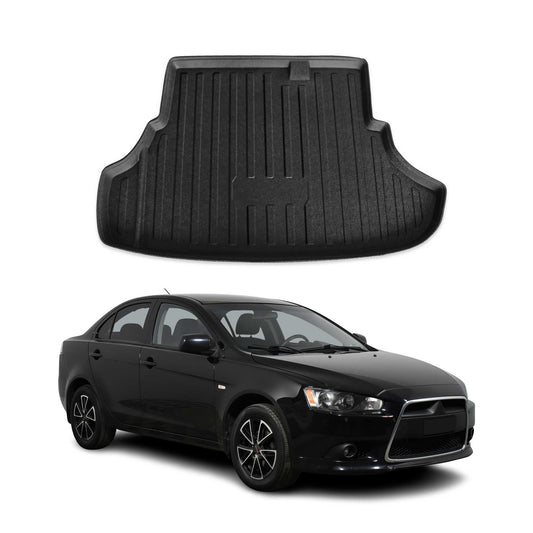 Protecție portbagaj/căptușeală bagaje pentru Mitsubishi Lancer 2008-2017 sedan, cauciuc