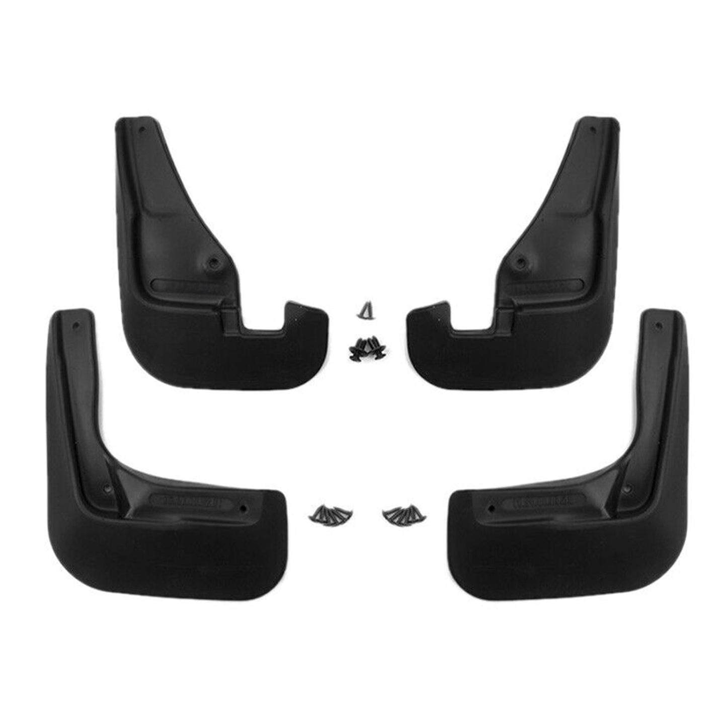 Schmutzfänger Kotflügel für Nissan Almera 2012-2018 Kunststoff Schwarz 4tlg