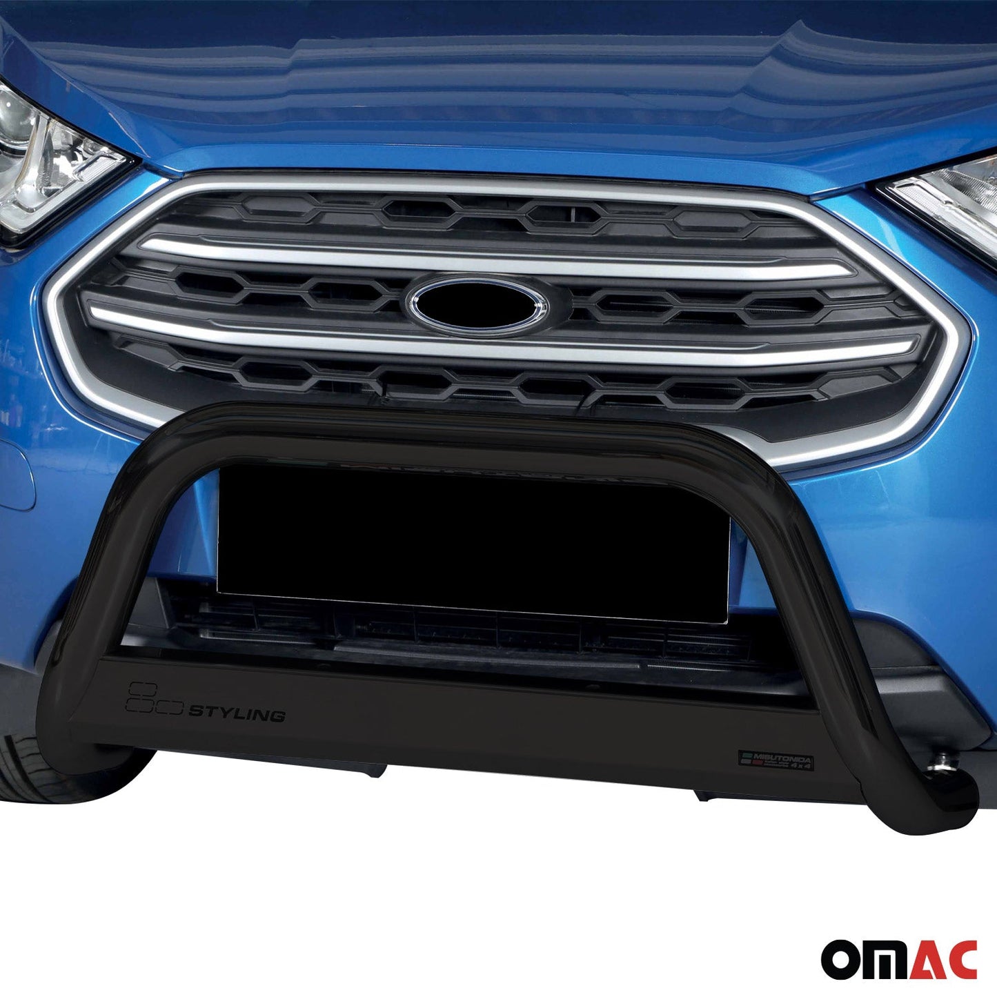 Frontbügel Frontschutzbügel für Ford Ecosport 2018-2022 ø63mm Stahl Schwarz