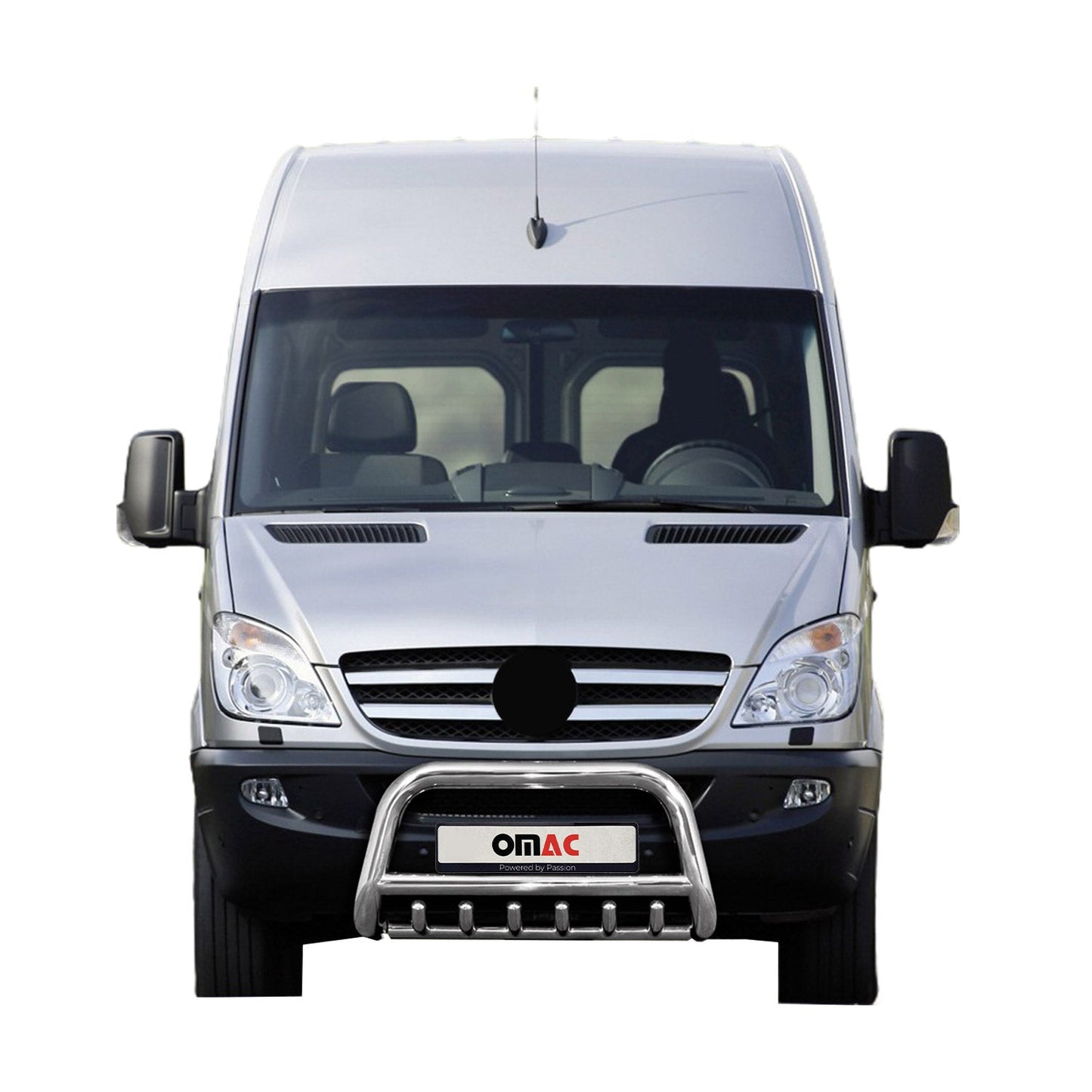 Bară de protecție față pentru Mercedes Sprinter 2006-2013 cu ABE (omologare de tip germană) Oțel Argintiu