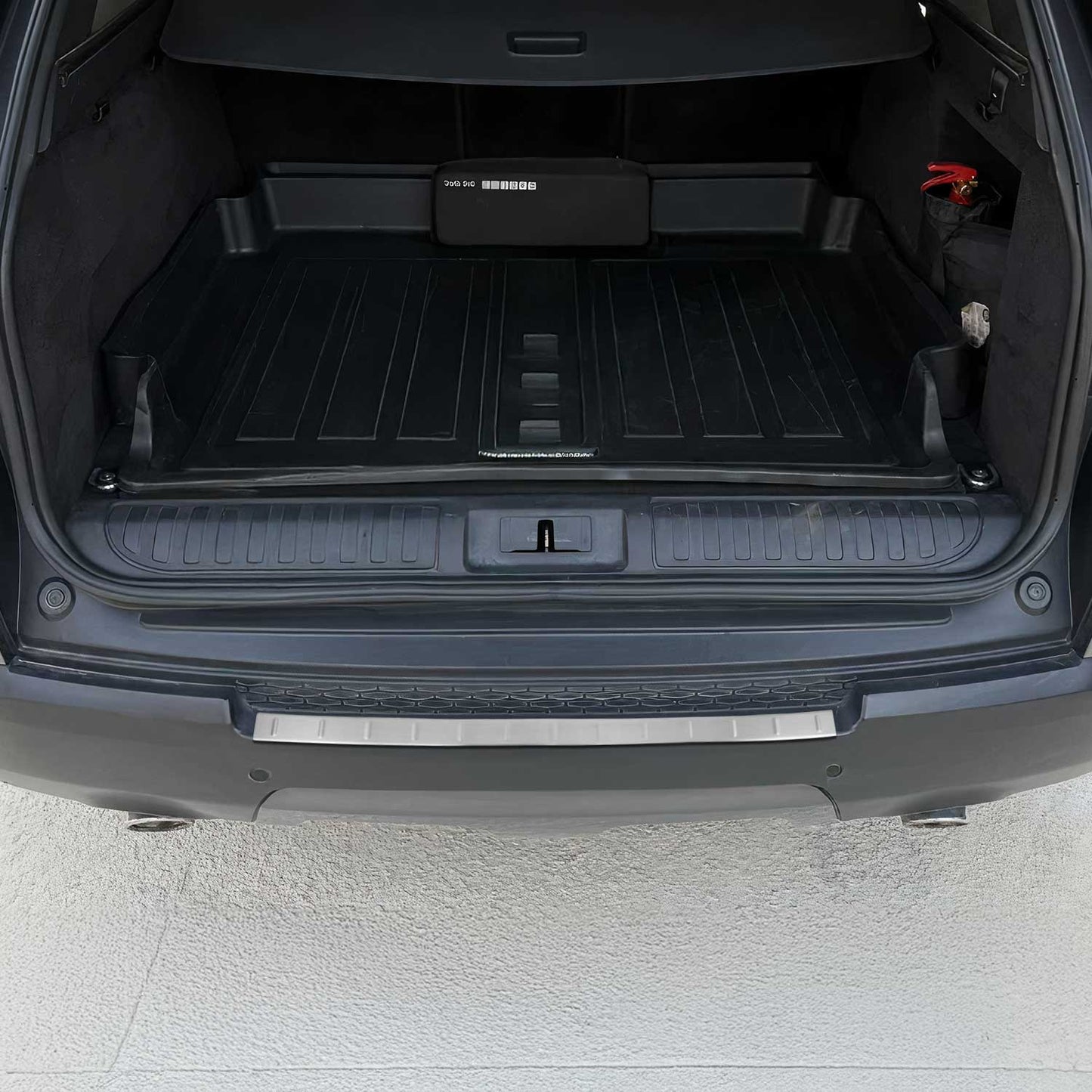 Ladekantenschutz Stoßstangenschutz für Range Rover Sport 2014-20 Chrom Gebürstet