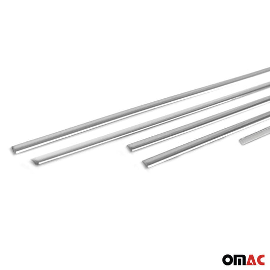 Seitentürleiste Türschutzleiste für Suzuki SX4 S-Cross 2013-2025 Edelstahl 6x