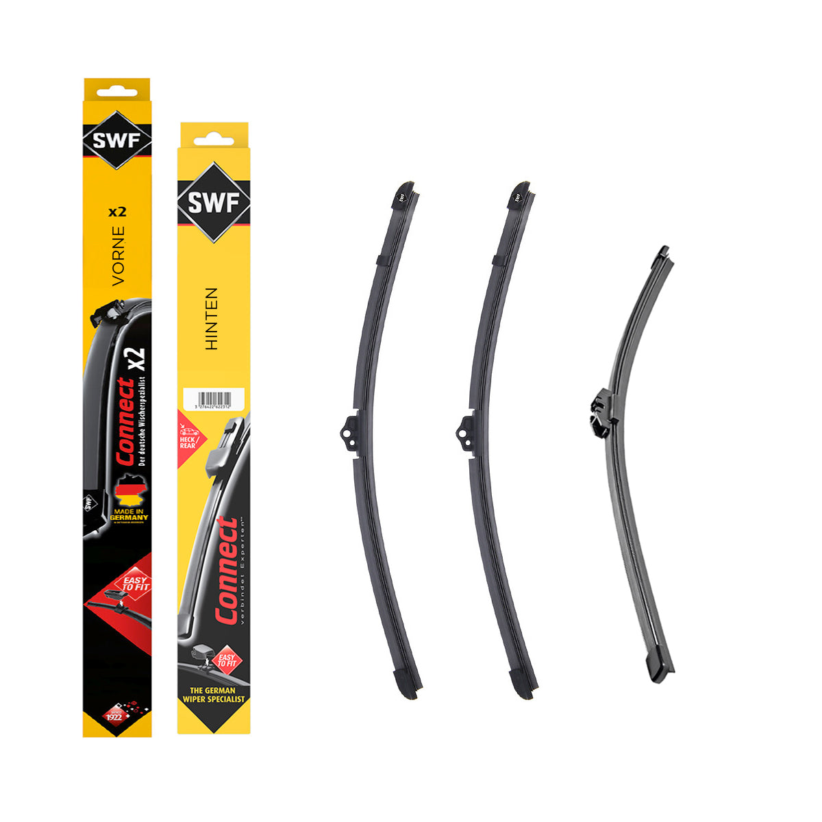 Set lame ștergătoare de parbriz față și spate pentru Land Rover Defender SWF 2019-2025