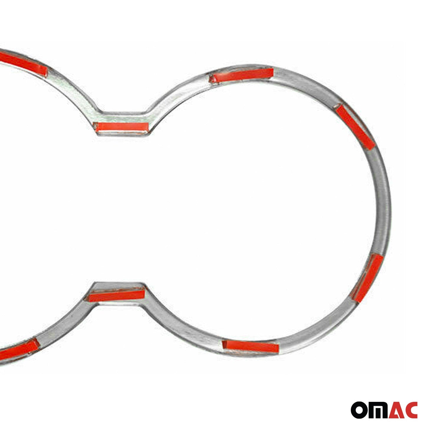 Cadru suport pahar pentru Hyundai ix35 2010-2015, oțel inoxidabil, cromat, 1 bucată