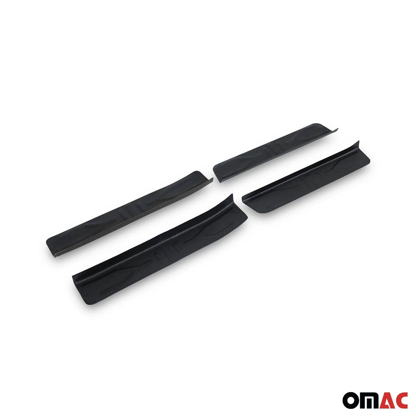Protecții prag uși pentru Dacia Lodgy 2012-2024 ABS Negru set 4 piese