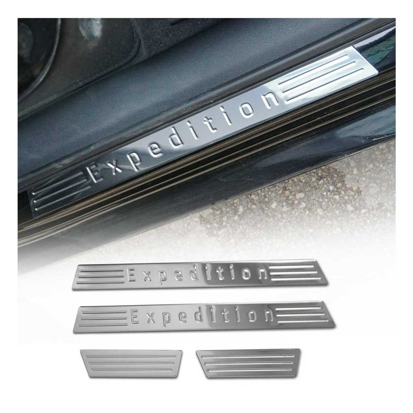 Einstiegsleisten Schweller Edition für Ford Transit Tourneo 2000-2025 Chrom 4x