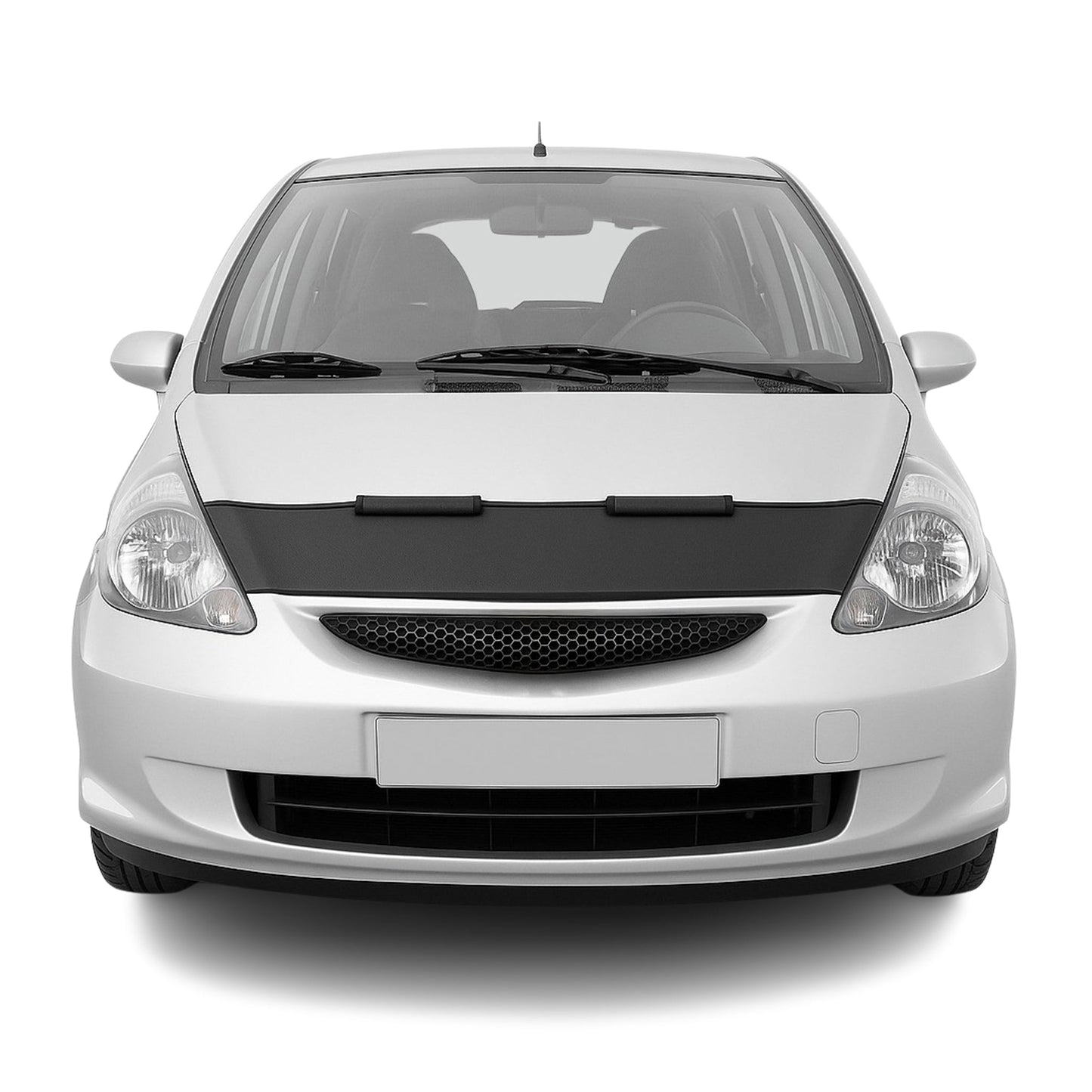 Protecție capotă anti-ciobire pentru Honda Jazz GD 2001-2008, jumătate neagră