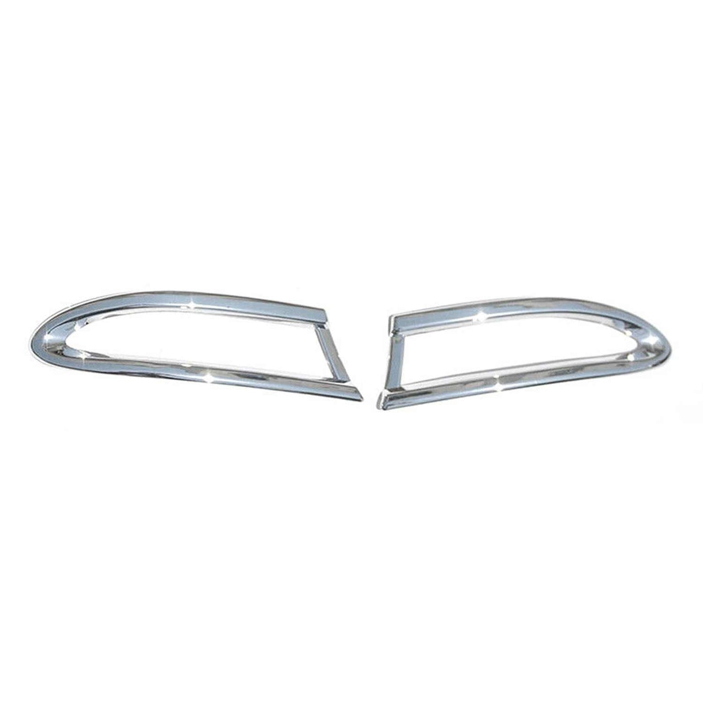 Nebelscheinwerfer Rahmen Umrandung für BMW X3 F25 2010-2013 Chrom ABS Silber