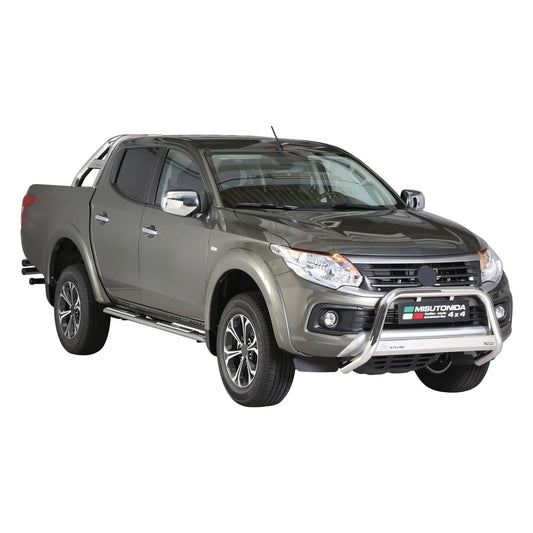 Frontbügel Frontschutzbügel für Fiat Fullback 2016-2019 ø63mm Stahl Silber