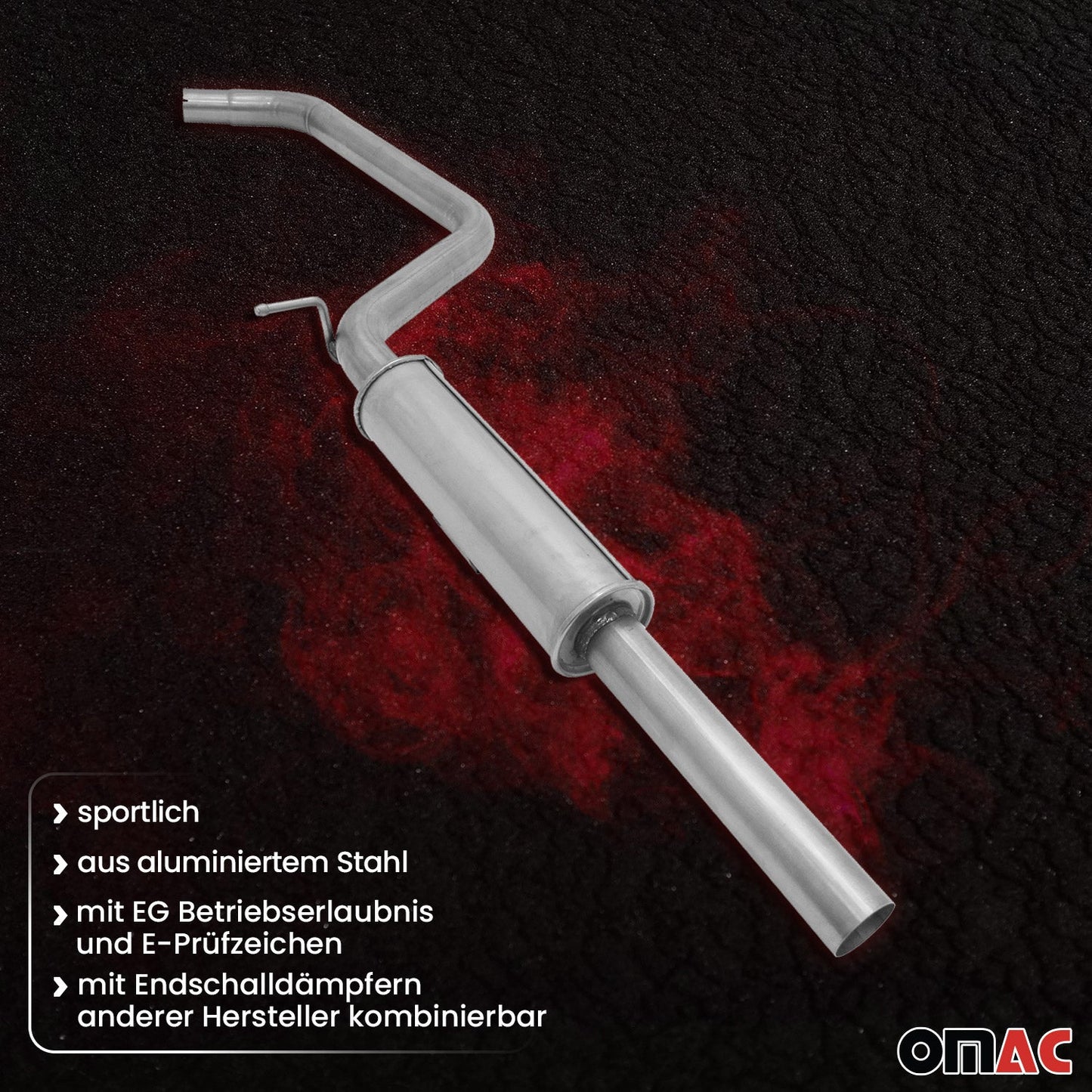 NOVUS Edelstahl Sport Vorschalldämpfer für Seat Leon 5F 1.8 TSI Endschalldämpfer