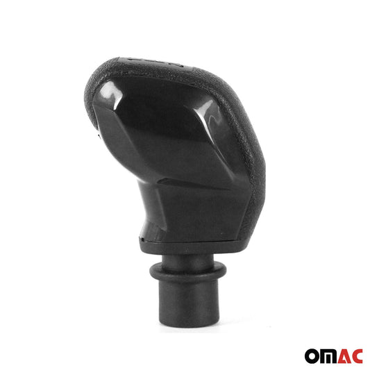 Maneta schimbătorului de viteze pentru Peugeot 301 2013-2025 cu 5 trepte, piele ecologică, neagră