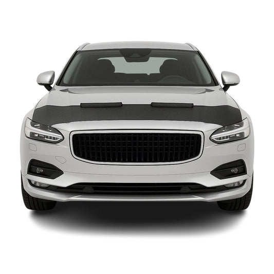 Haubenbra Steinschlagschutz Bonnet Bra für Volvo V90 2016-2025 Carbon Optik Halb