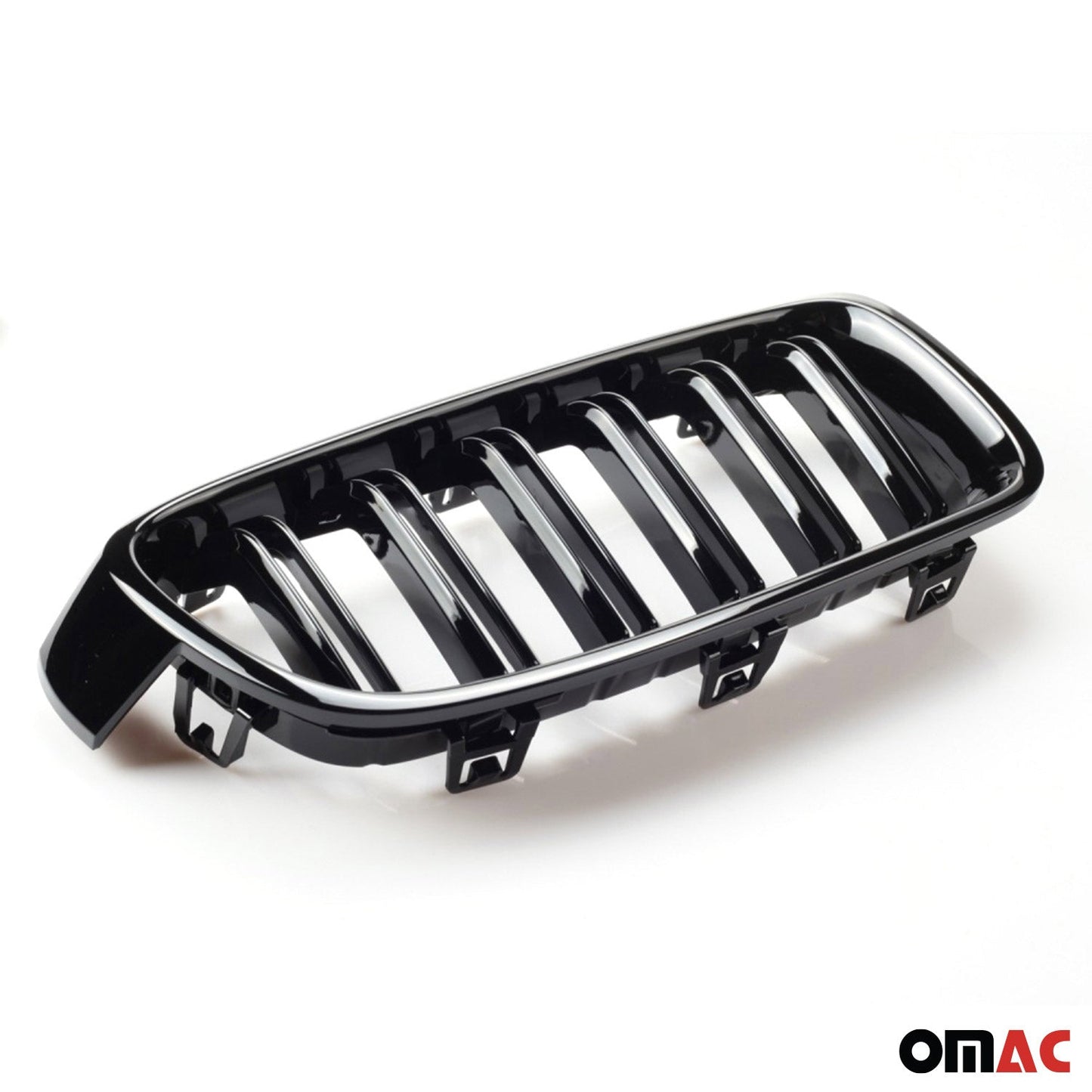 2013-2020 BMW 4er F32 F33 F36 M-Tech Nieren Grill Kühlergrill Schwarz Glanz