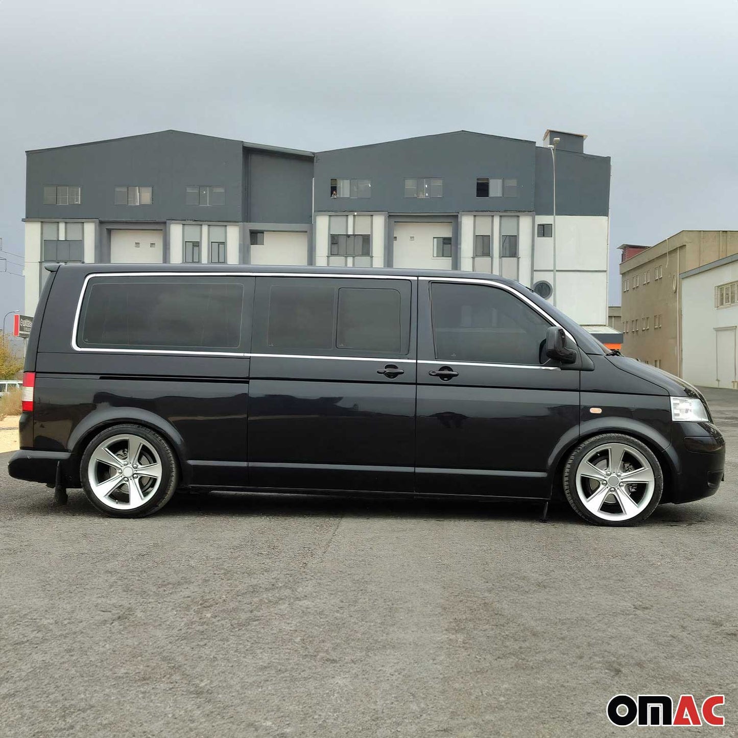 Fensterleisten Zierleisten für VW T6 T6.1 alle 2015-2024 Langer Einzelschibetür