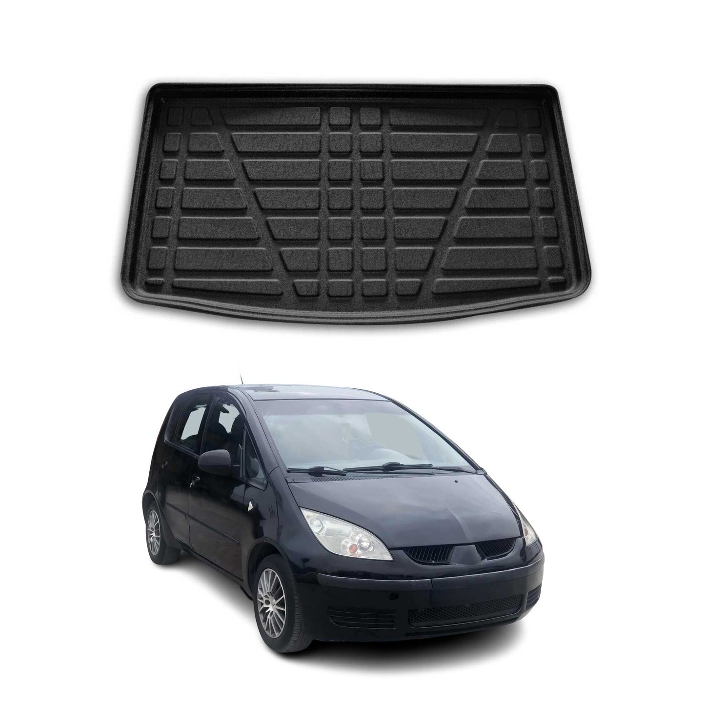 Protecție portbagaj/căptușeală pentru Mitsubishi Colt hatchback 2005-2008, cauciuc TPE