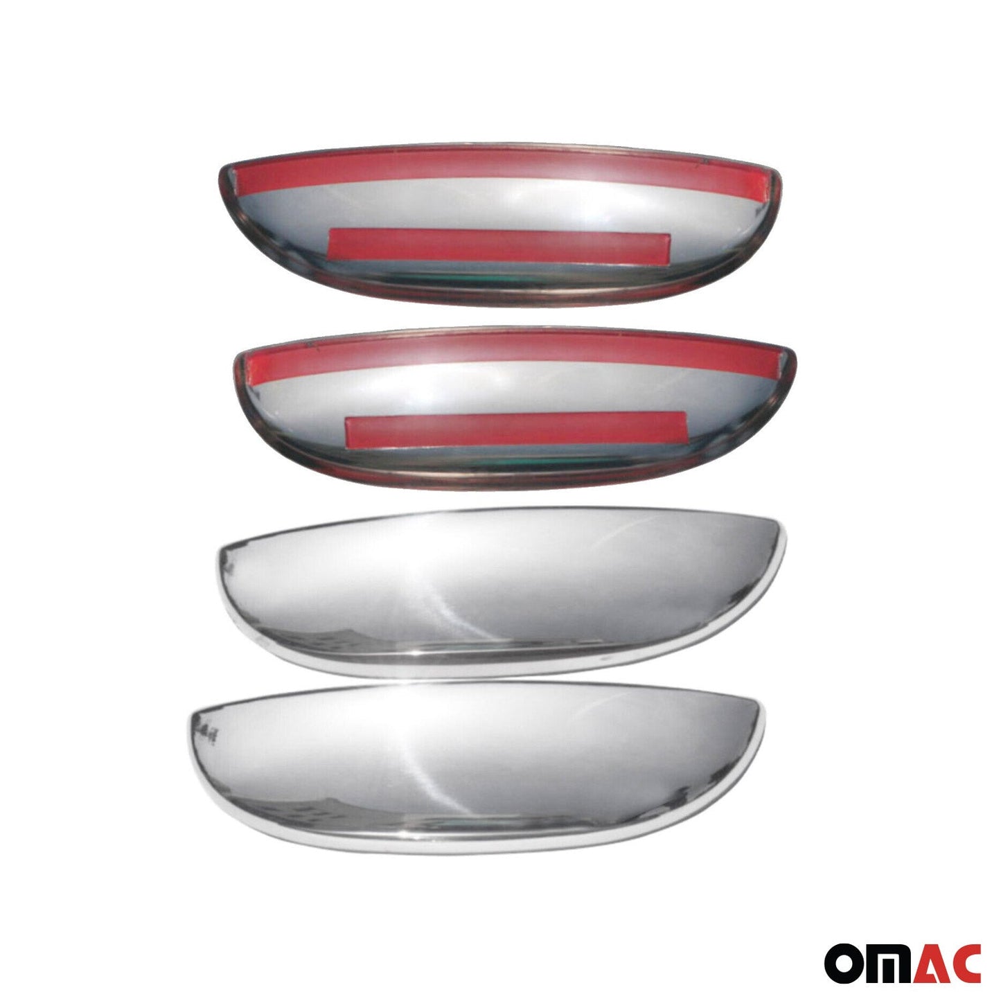 Türgriff Blende Türgriffkappen für Fiat Palio 1996-2000 4Tür Edelstahl Silber 4x