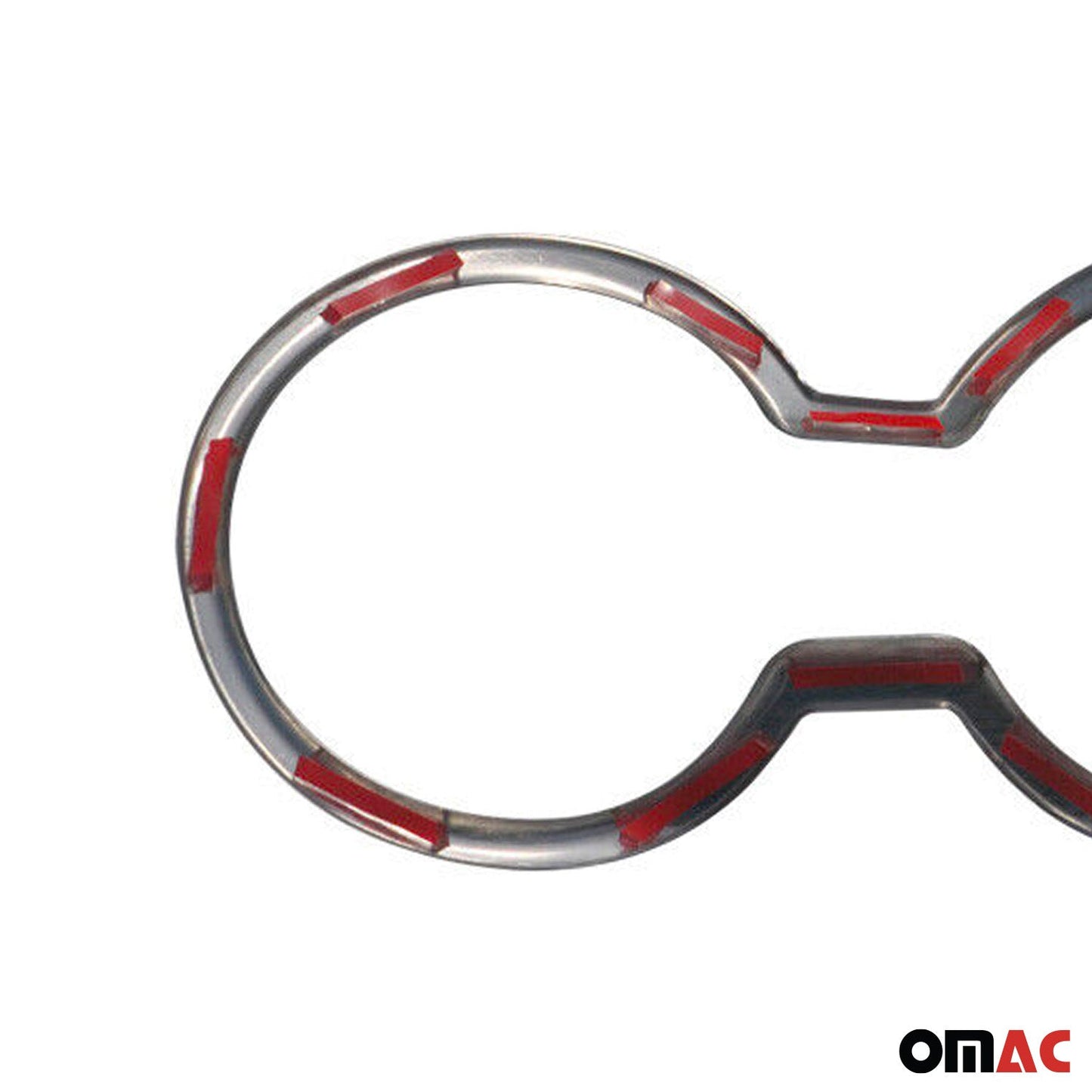 Suport pahar, cadru suport pahar pentru Kia Rio 2011-2017, oțel inoxidabil cromat, 1 buc.