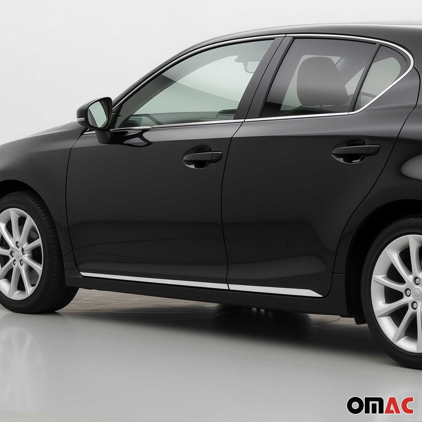 Seitentürleiste Türleisten Türschutzleisten für Lexus NX 2014-2018 Edelstahl 4x