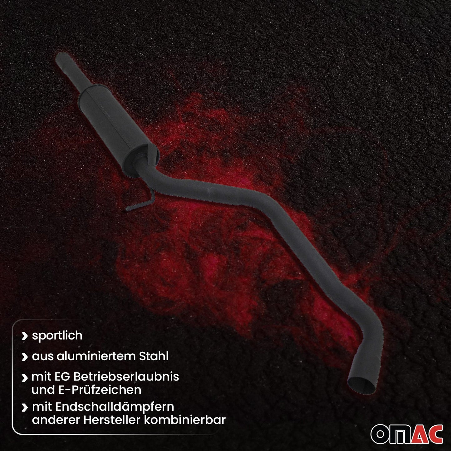 NOVUS Edelstahl Sport Vorschalldämpfer für VW Golf 7 GTI Endschalldämpfer