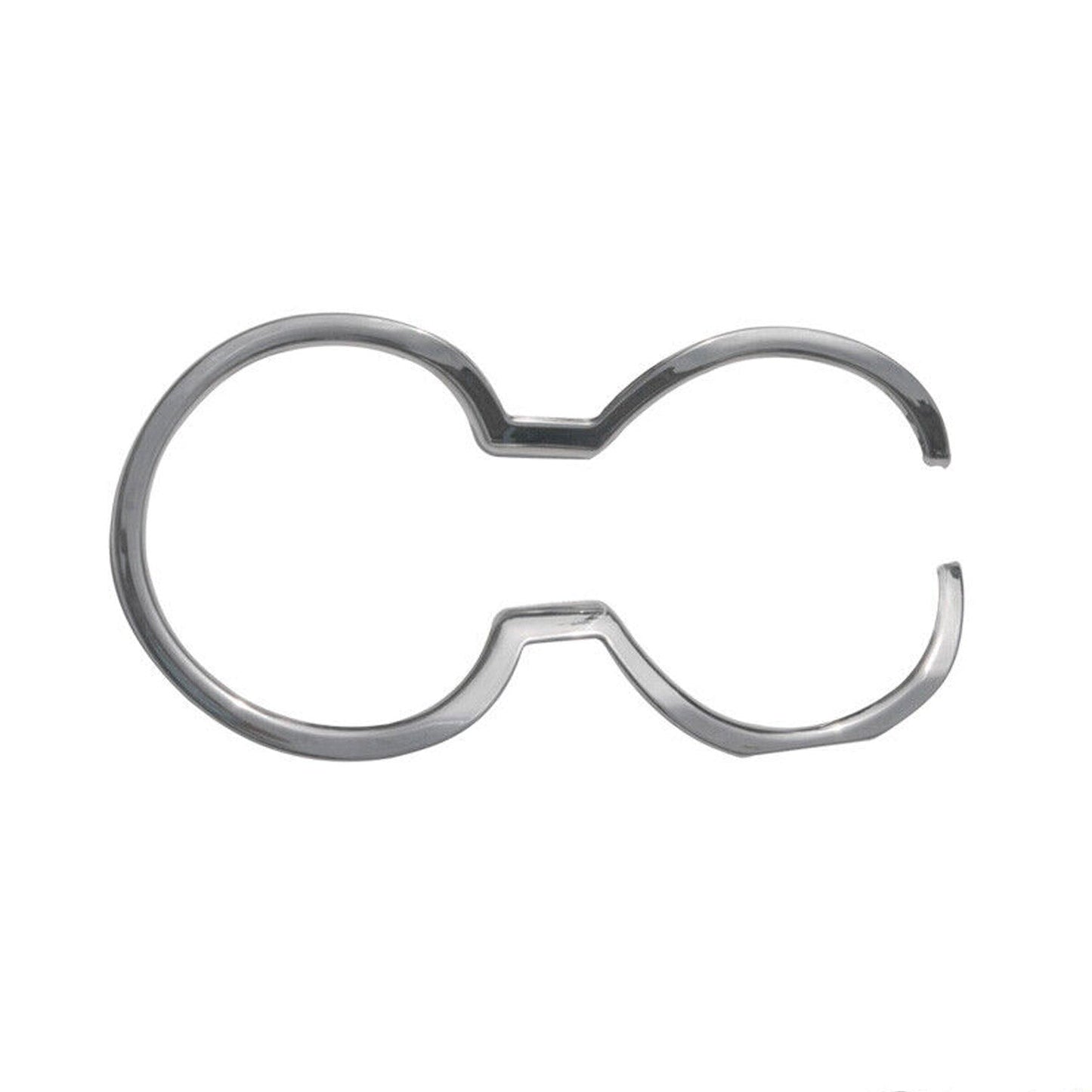 Suport pahar, cadru suport pahar pentru Kia Rio 2011-2017, oțel inoxidabil cromat, 1 buc.