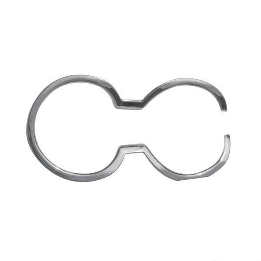 Suport pahar, cadru suport pahar pentru Kia Rio 2011-2017, oțel inoxidabil cromat, 1 buc.