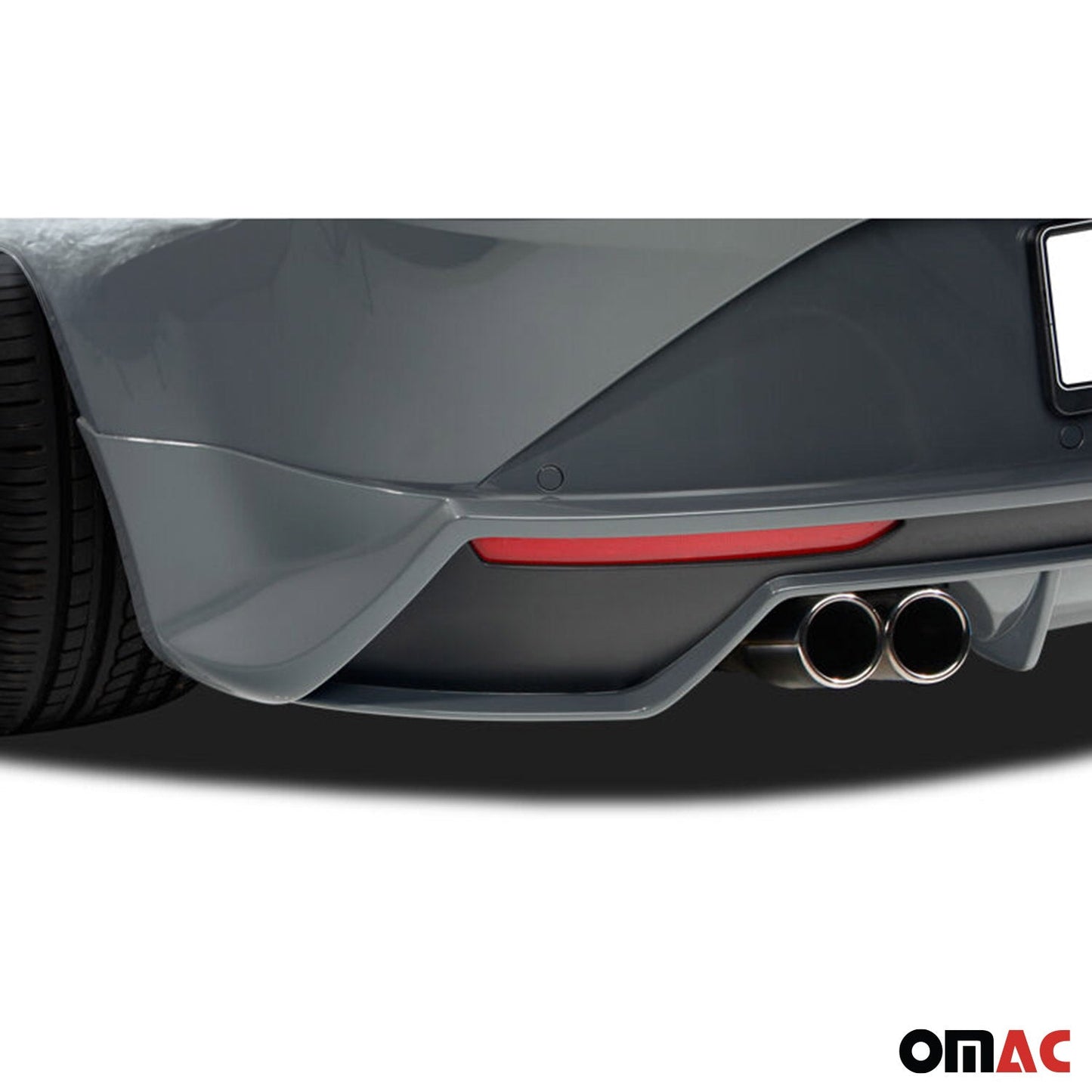 RDX Heckschürzenansatz für Seat Leon 1P Facelift 2009-2012 Unlackiert