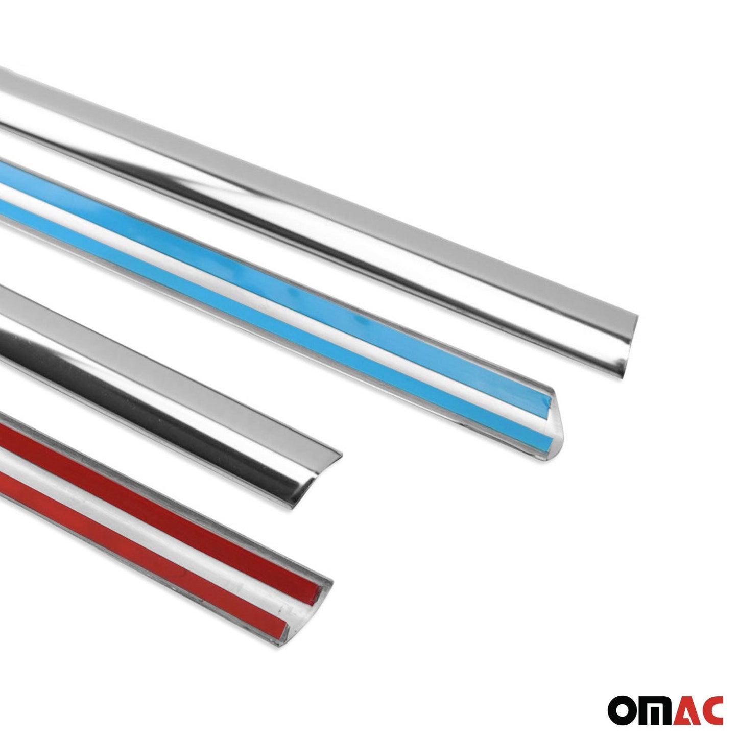 Fensterleisten Zierleisten für Opel Astra J 2009-2015 Edelstahl Chrom 4tlg