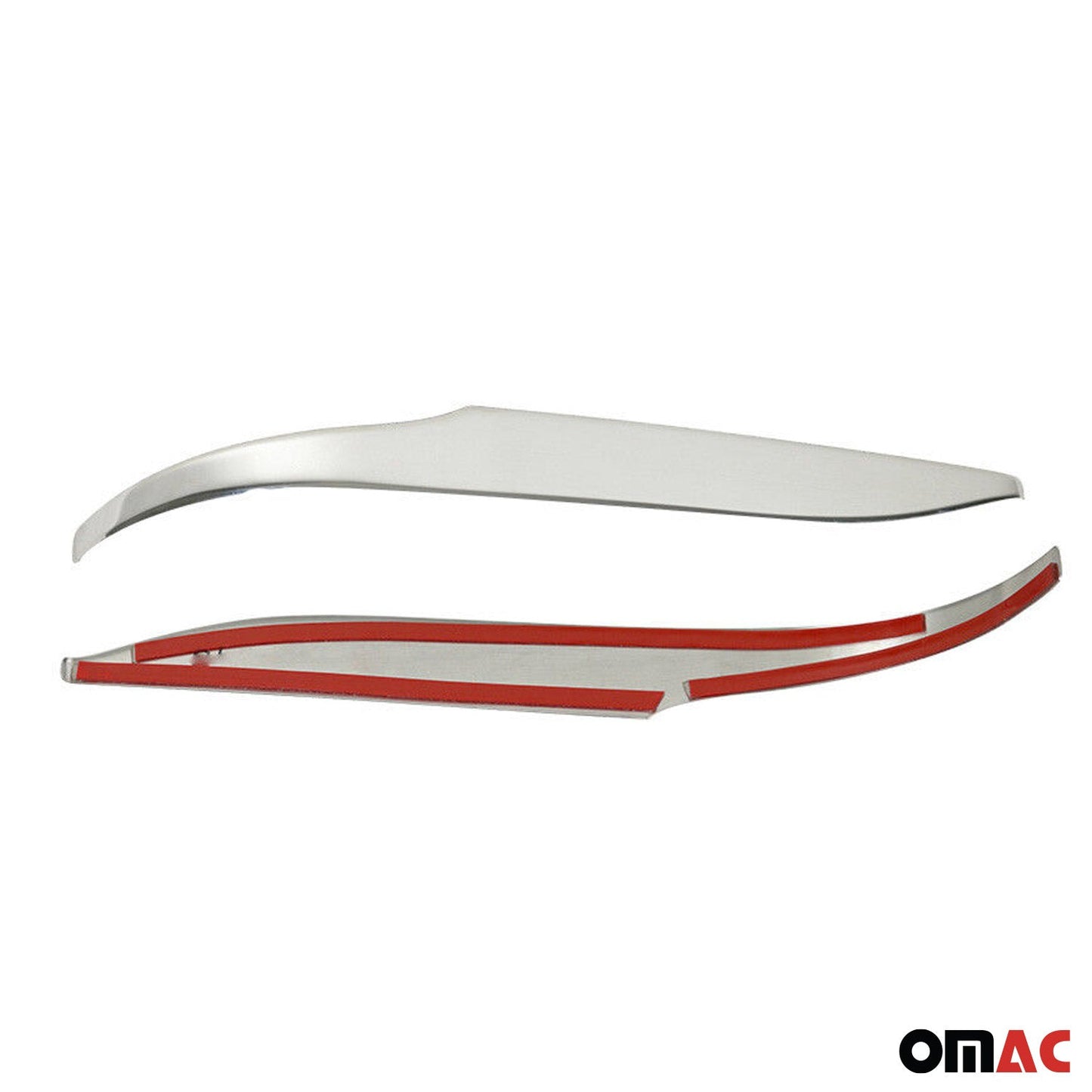 Spiegelkappen Leiste für Toyota Harrier XU60 2013-2019 Edelstahl Silber 2tlg