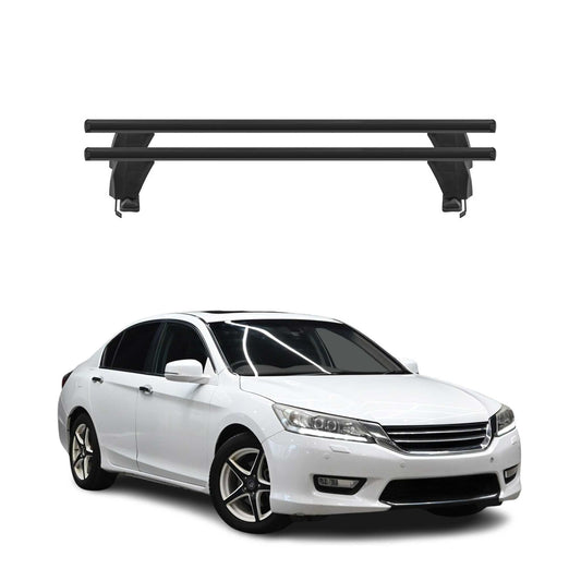 Menabo Dachträger Grundtäger für Honda Accord mk9 Limo 2015-2019 50kg Schwarz 2x
