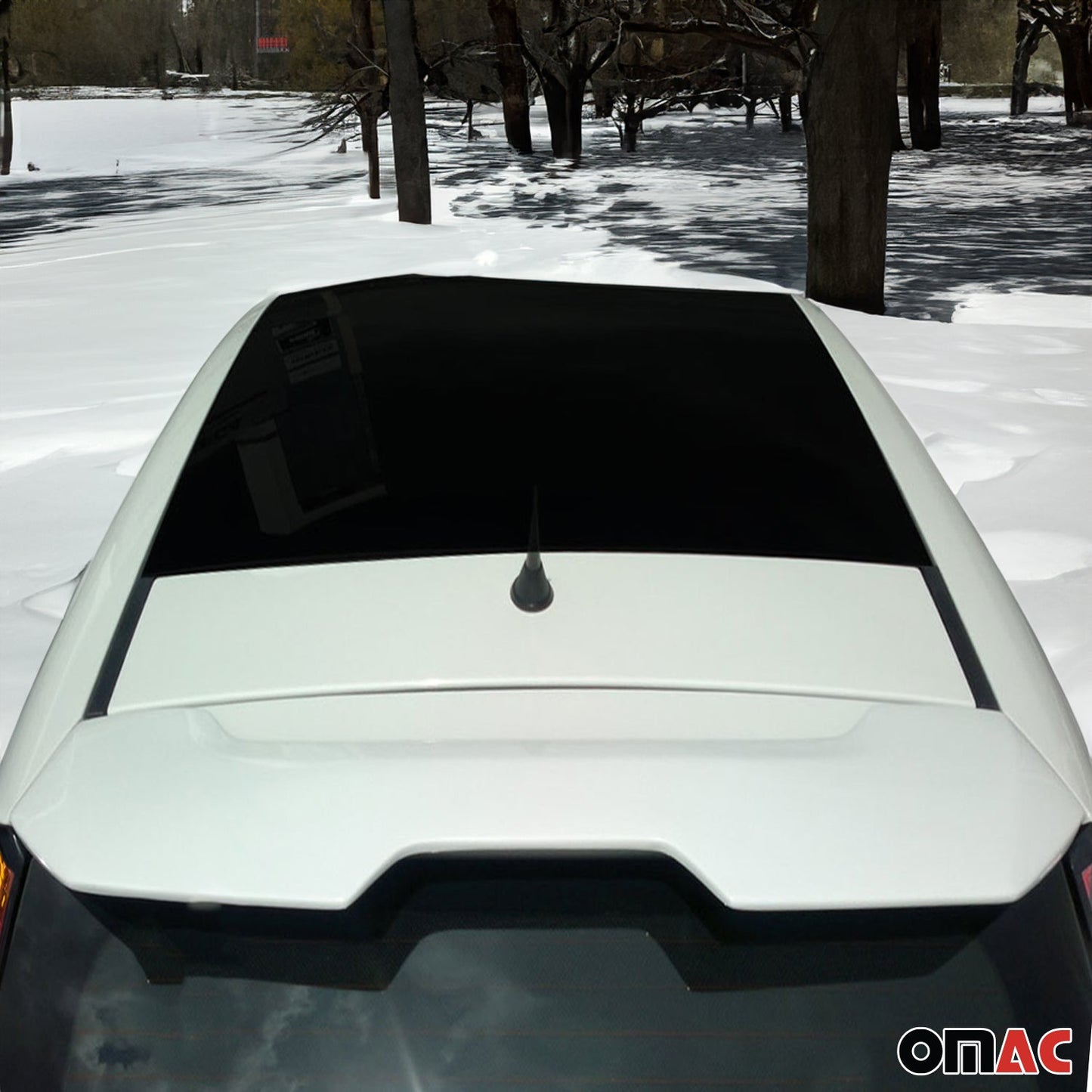 Heckspoiler Dachspoiler für Fiat Punto Evo Grande Punto 2005-2012 Lackiert Grau