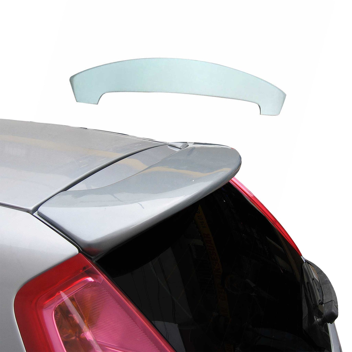 Heckspoiler Dachspoiler Hecklippe für Fiat Grande Punto 2005-2010 ABS Liniert