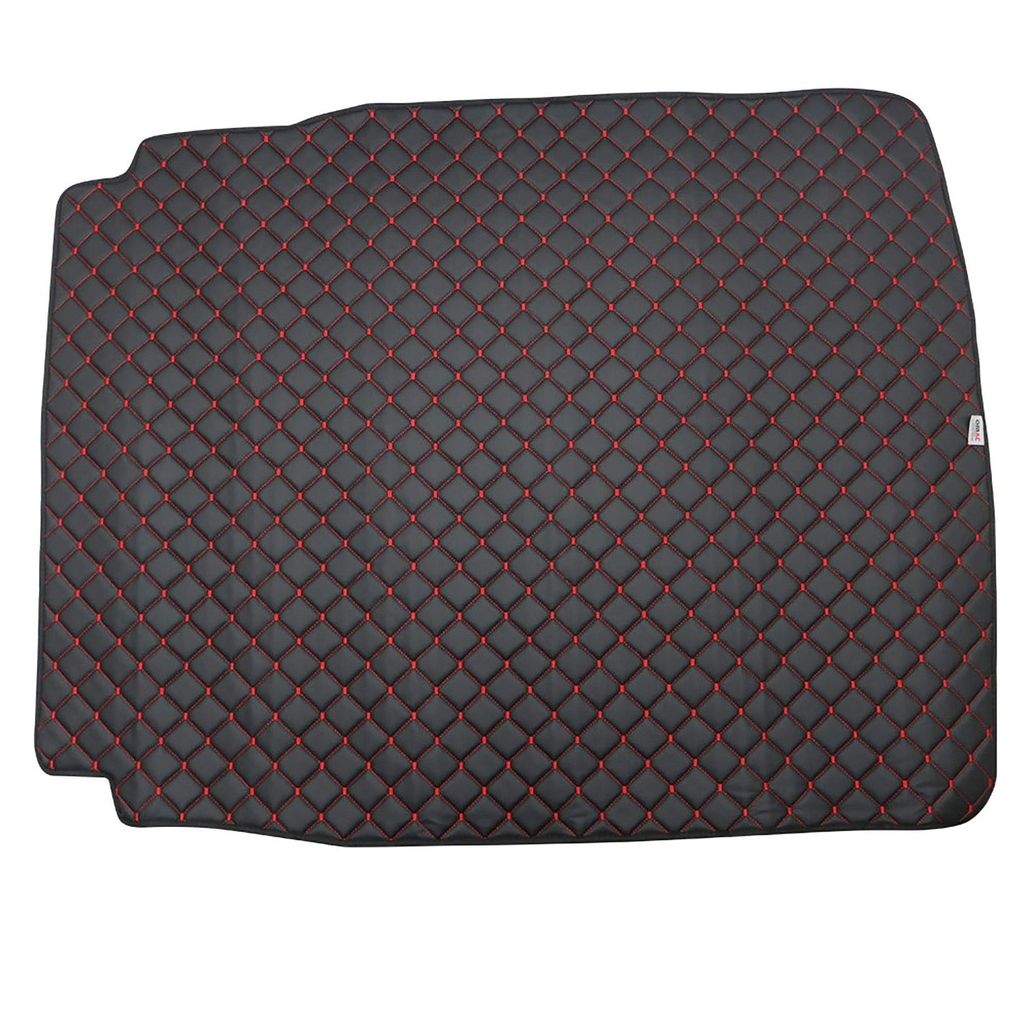 Kofferraumwanne Kofferraummatte Kunstleder für BMW 5er F10 2010-2017 Schwarz Rot