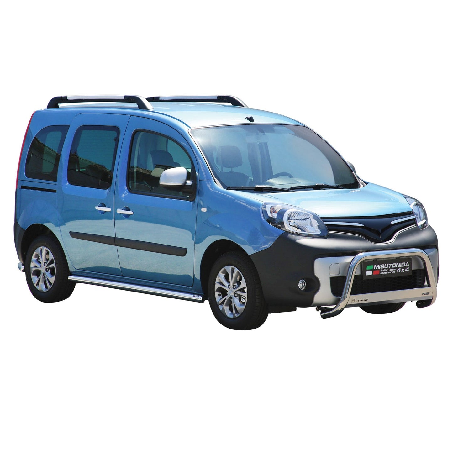 Frontbügel Frontschutzbügel für Renault Kangoo 2014-2021 ø63mm Stahl Silber