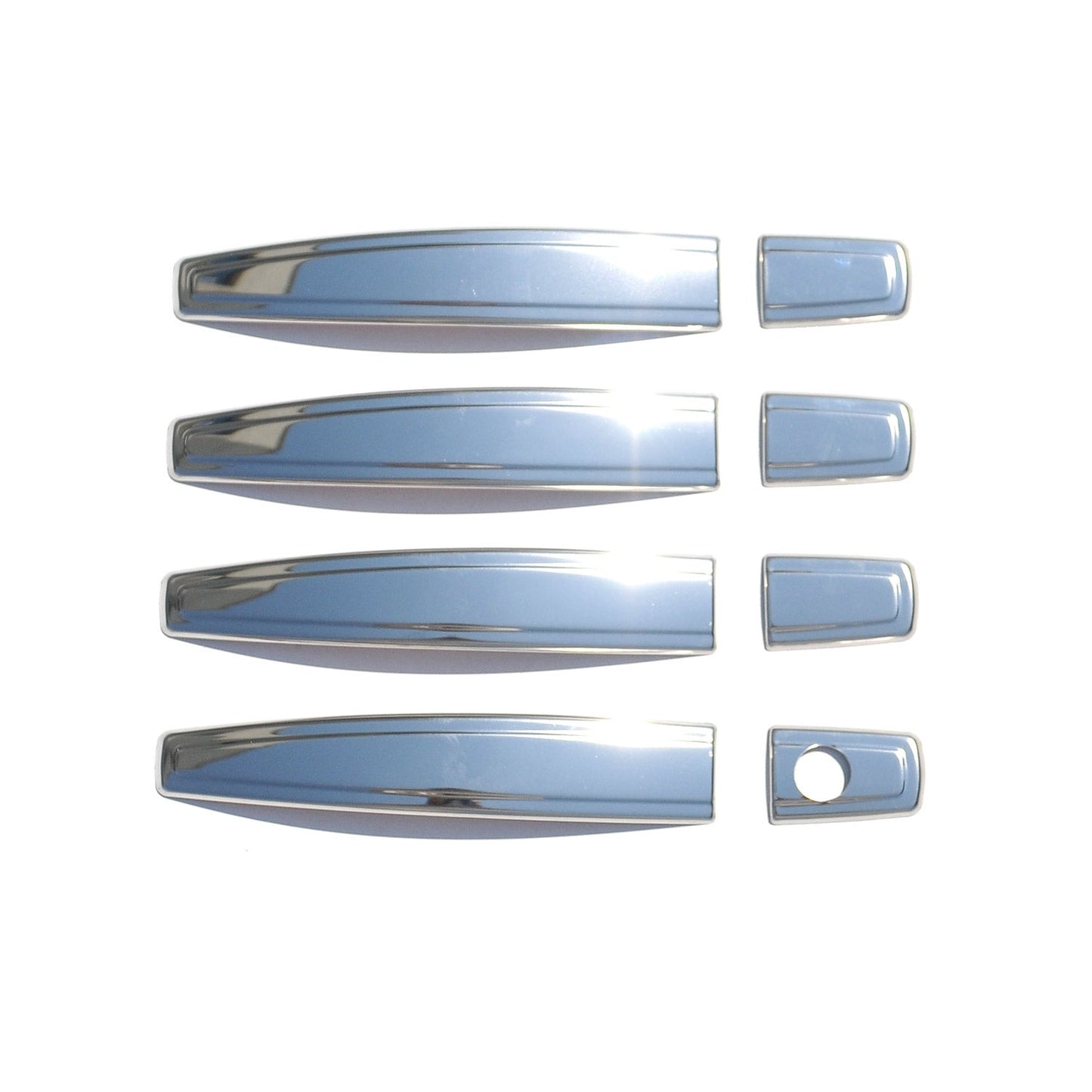 Ornamente cromate pentru mânerul ușii pentru Opel Insignia 2008-2017 cu 4 uși, oțel inoxidabil 8x