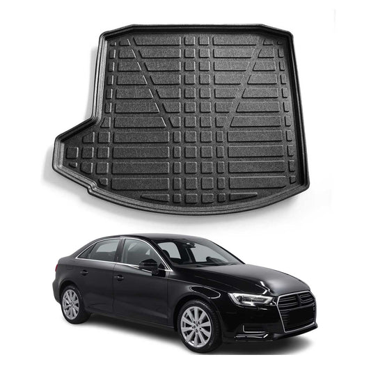 Kofferraumwanne Laderaumwanne für Audi A3 8V Limousine 2013-2020 Gummi TPE