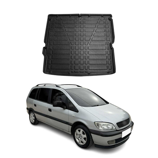 Protecție portbagaj/cargo pentru Opel Zafira MPV 1999-2005, cauciuc TPE, negru