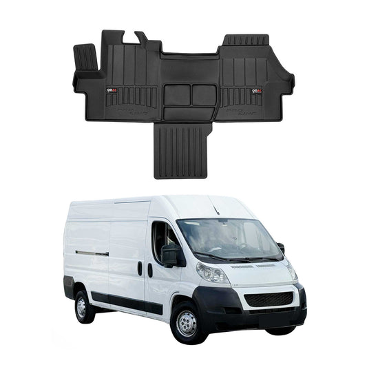 OMAC Gummi Fußmatten für Citroen Jumper 2006-2016 Premium TPE 3D Antirutsch 1x