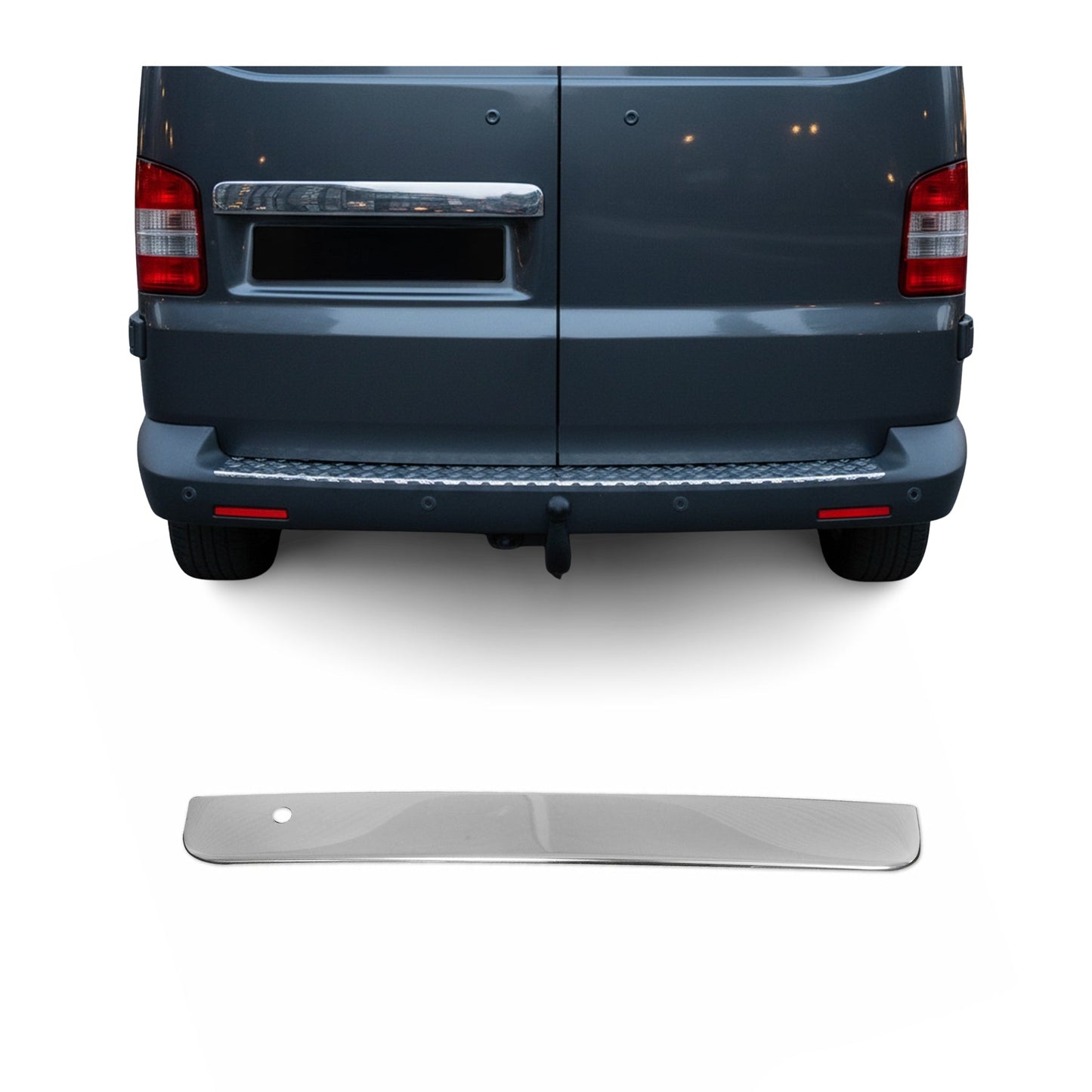 Mâner deschizător portbagaj pentru VW Caravelle T5 2003-2015, oțel inoxidabil cromat