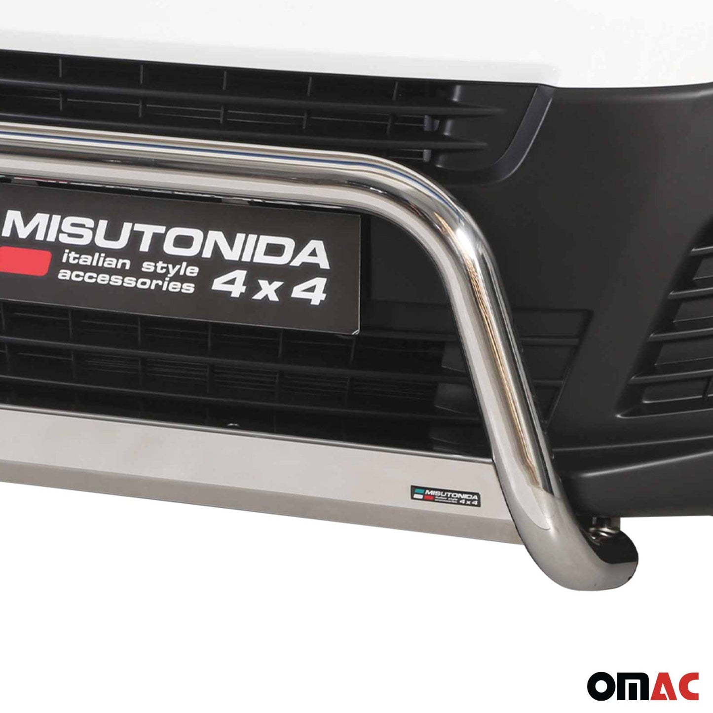 Bară de protecție/buton față pentru Citroen Jumpy 2016-2025 ø63mm oțel argintiu