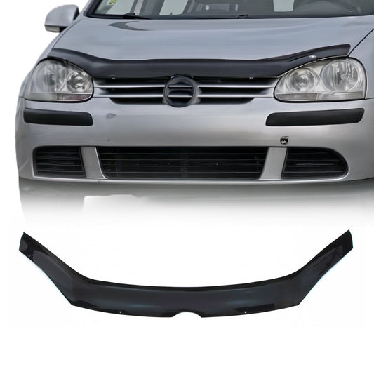 Motorhaube Deflektor Steinschlagschutz für VW Golf V 2003-2009 Schwarz