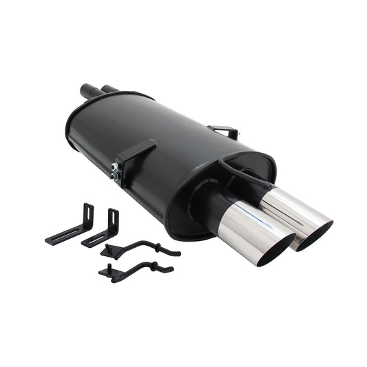 Novus Sportauspuff für BMW E46 320 / 325 / 330 2x76mm MS-Design  mit ABE