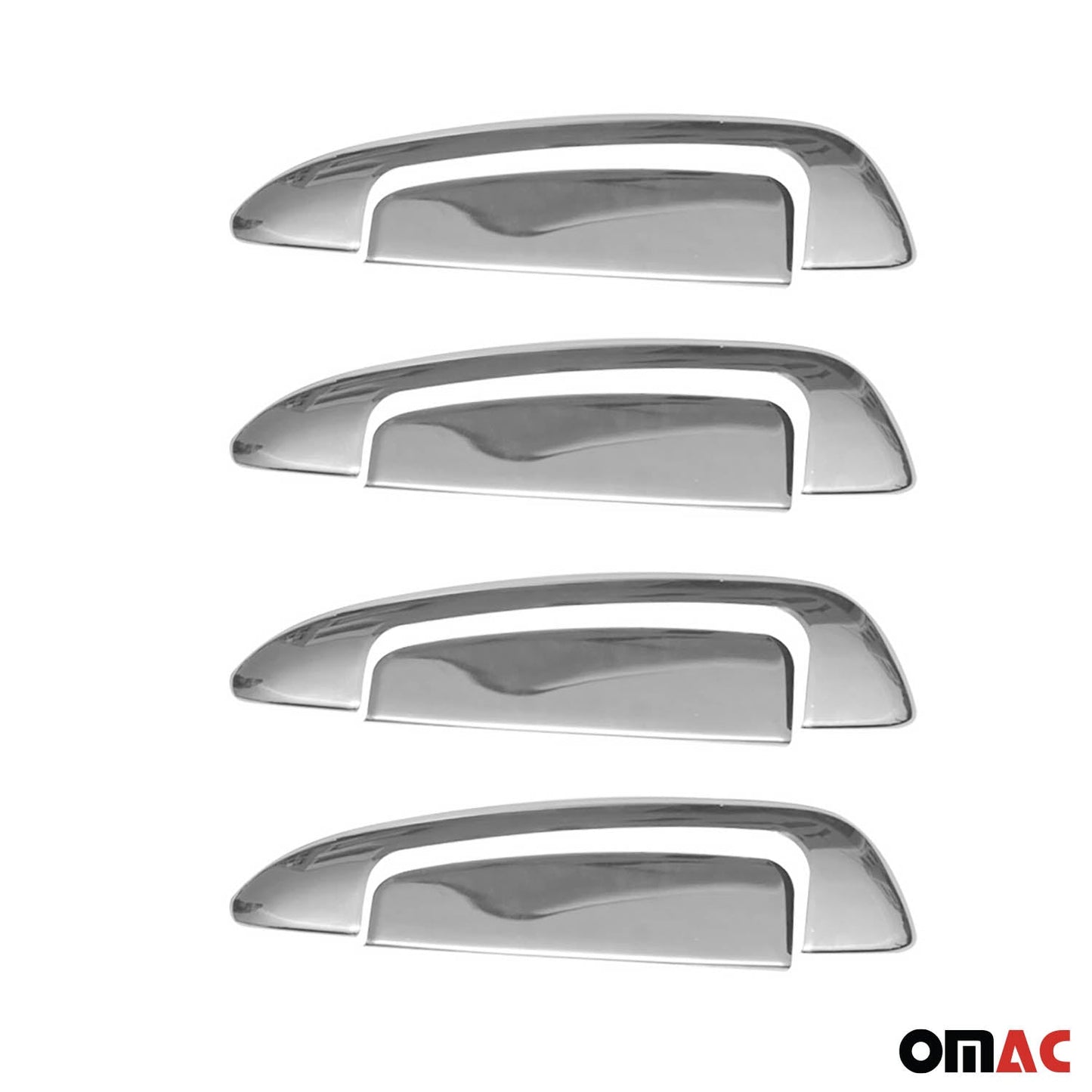 Capac mâner ușă, capace mâner ușă pentru Fiat Grande Punto 2005-2009, oțel inoxidabil, 8x