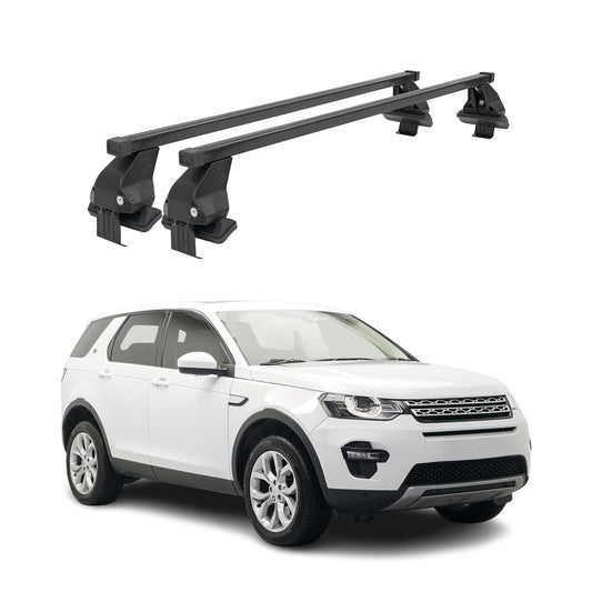 Menabo Dachträger für Land Rover Discovery Sport 2015-2019 50kg Stahl Schwarz 2x