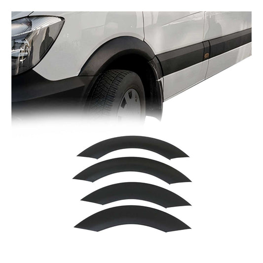 Radläufe Kotflügel Verbreiterung für Mercedes Sprinter W906 2006-2018 ABS 4tlg