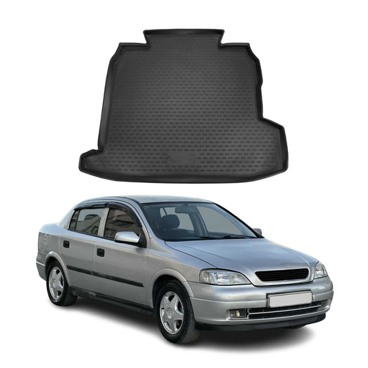 Kofferraummatte Kofferraumwanne für Opel Astra H Stufenheck 2007-2014 Gummi TPE
