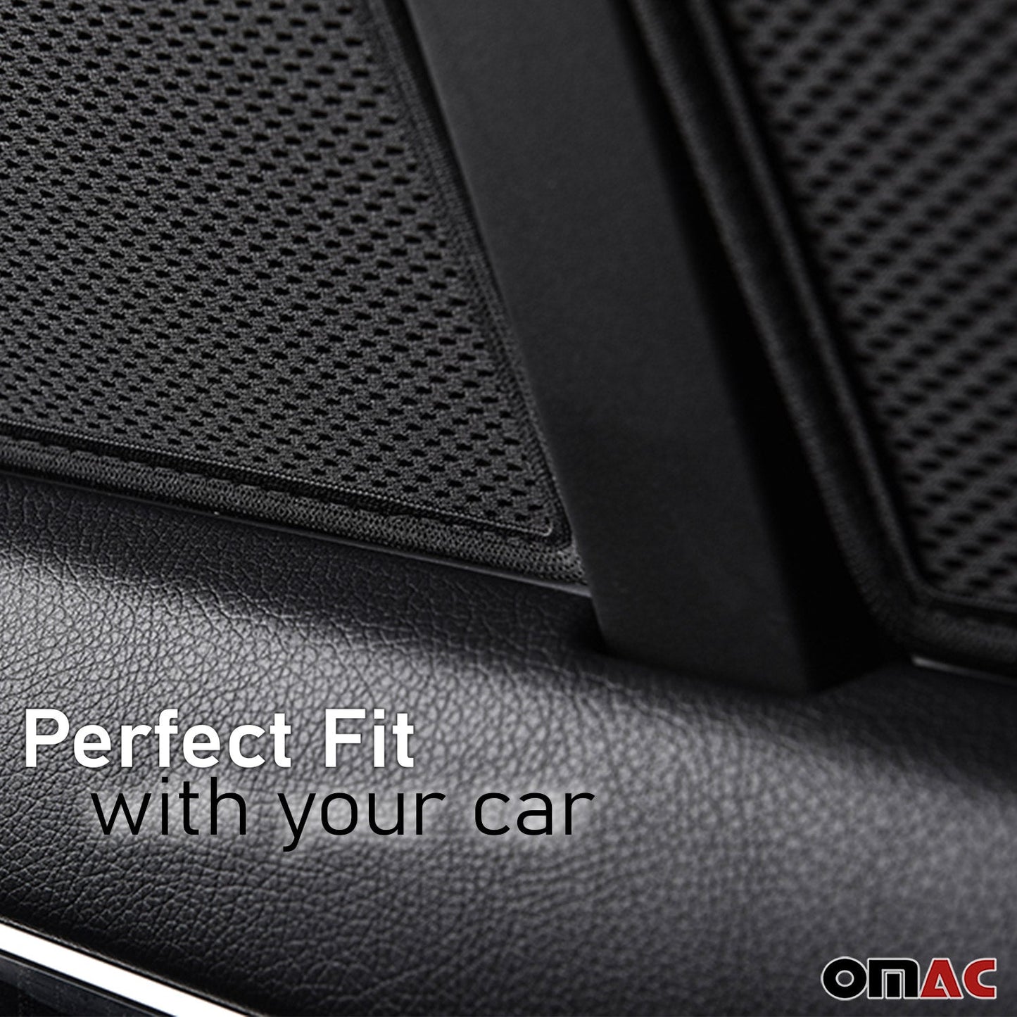 Sonnenschutz Blenden für Bmw 1er E88 Cabriolet 2007-2013 Hintere Türen 4 tlg