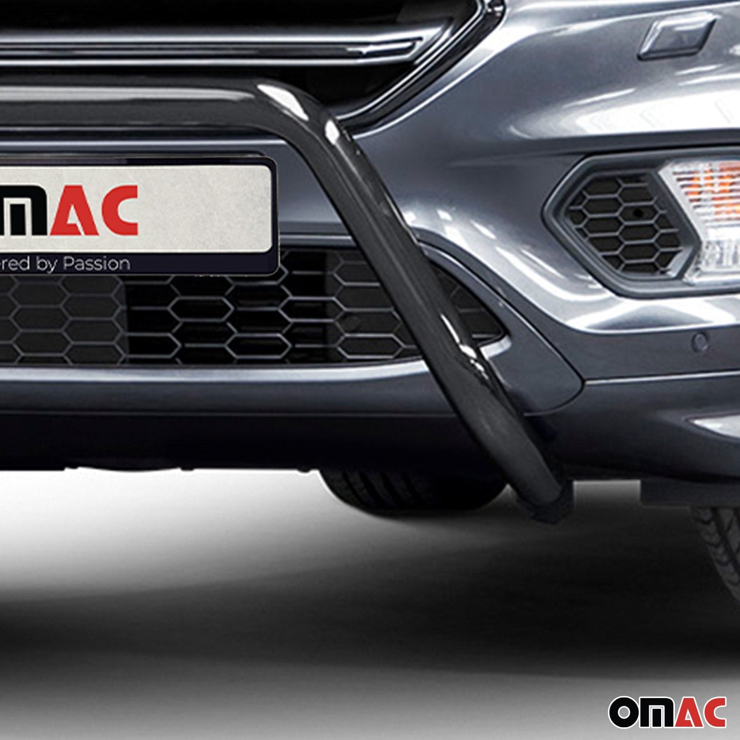 Bară de protecție față pentru Ford Kuga 2016-2019 cu ABE (omologare de tip germană) Negru oțel