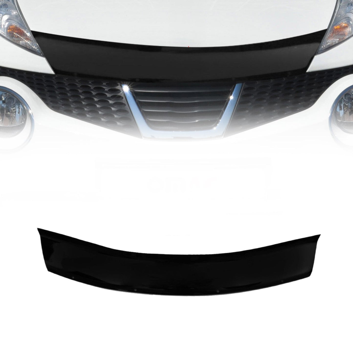 Motorhaube Deflektor Insekten Steinschlagschutz für Nissan Juke 2010-2019 Dunkel