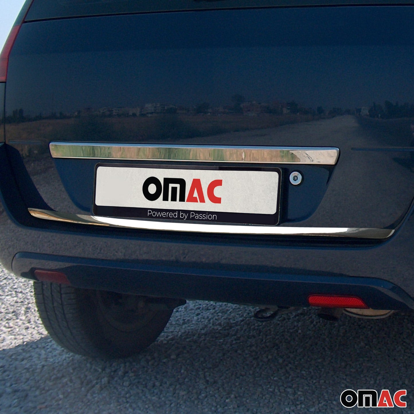 Bandă decorativă portbagaj, bandă decorativă hayon pentru Ford Fusion 2002-2012, oțel inoxidabil cromat