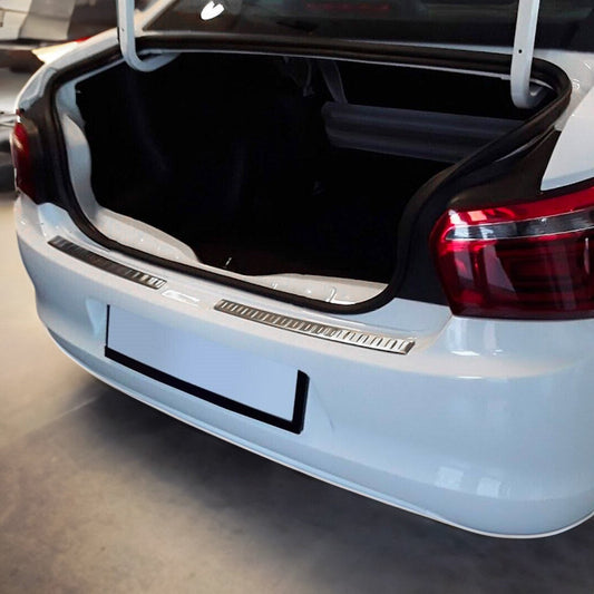 Ladekantenschutz Stoßstangenschutz für Citroen C-Elysee 2012-24 Chrom Gebürstet